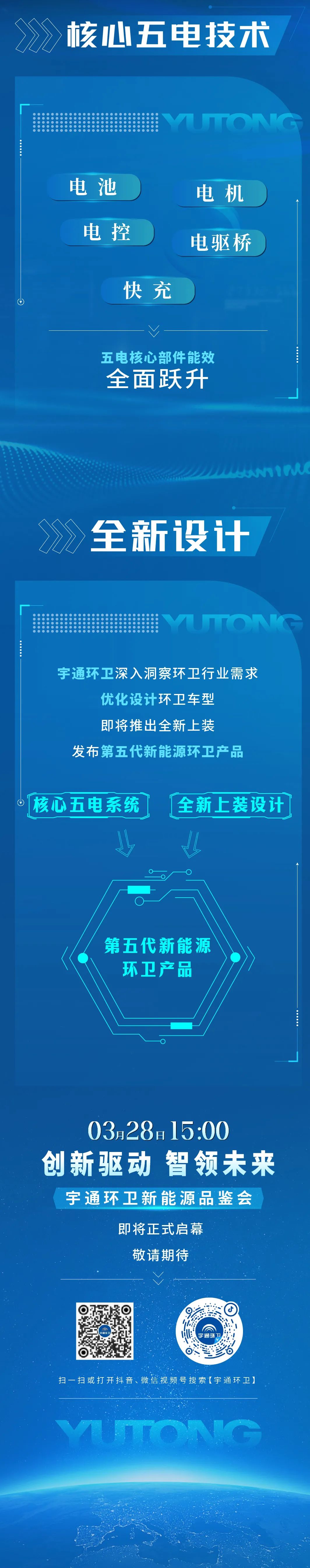 創(chuàng)新驅(qū)動 智領(lǐng)未來┃3月28日，宇通環(huán)衛(wèi)煥新而來