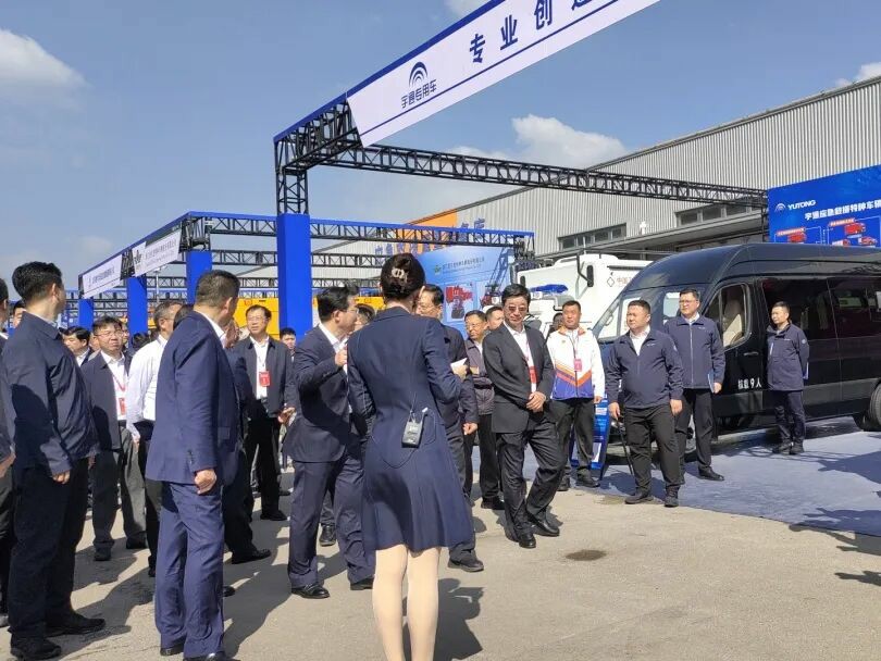 貼近實(shí)戰(zhàn)，高效保障！宇通專用車參加第十三屆全國(guó)礦山救援技能競(jìng)賽裝備展