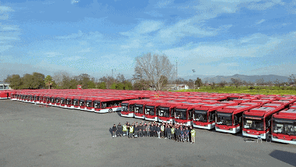 再+372輛中國新能源公交！宇通為智利綠色交通轉(zhuǎn)型提交新答案