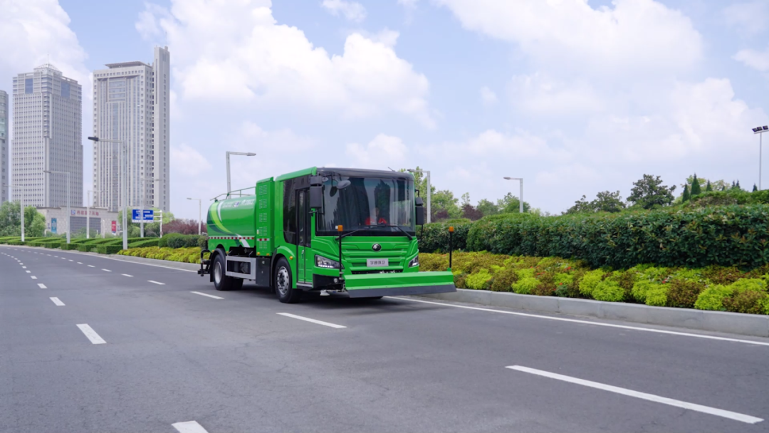 綠色新城，湛河未來(lái)┃21臺(tái)宇通新能源環(huán)衛(wèi)車輛批量交付平頂山